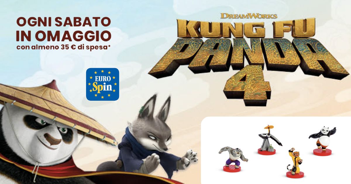 Eurospin Colleziona I Personaggi Di Kung Fu Panda In Omaggio Con La