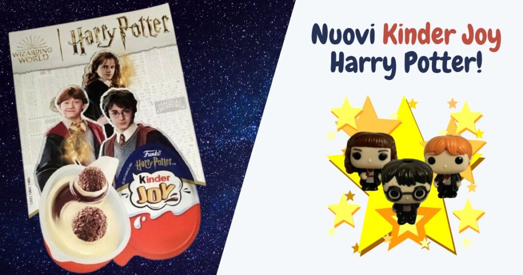 In arrivo i Kinder Joy di Harry Potter con 13 minifigure dei