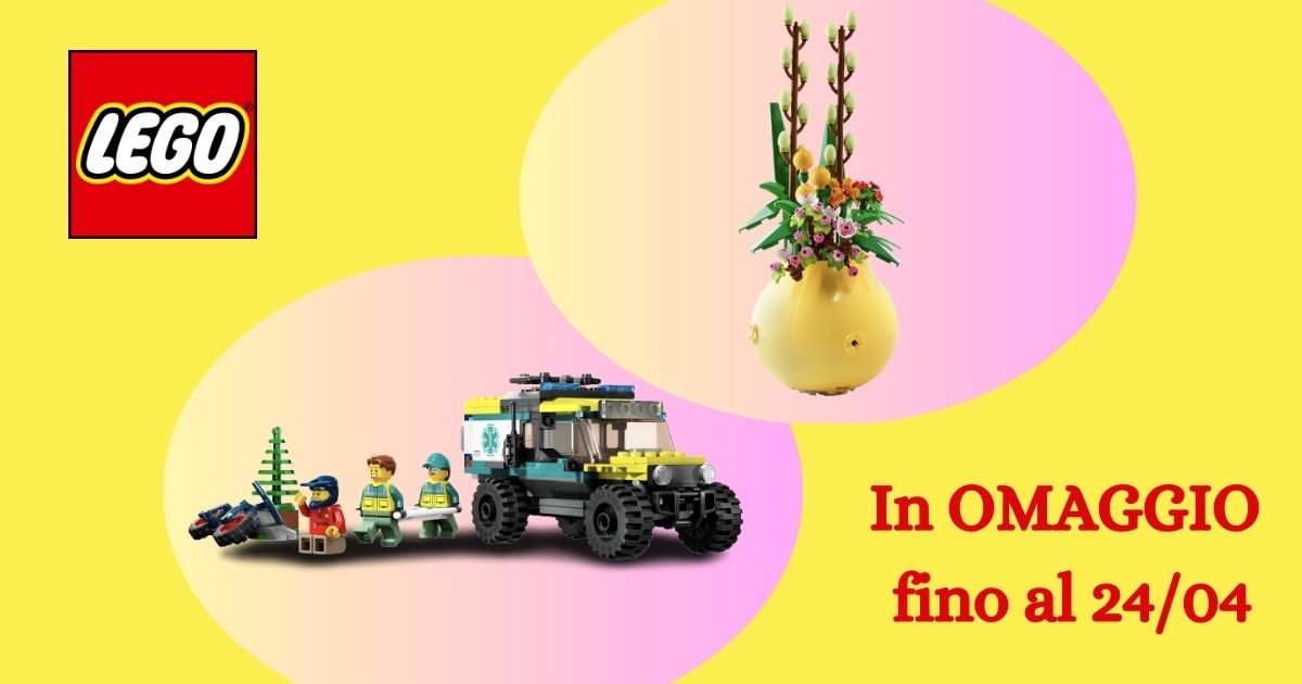 Arriva la primavera e l'orchidea LEGO va in sconto