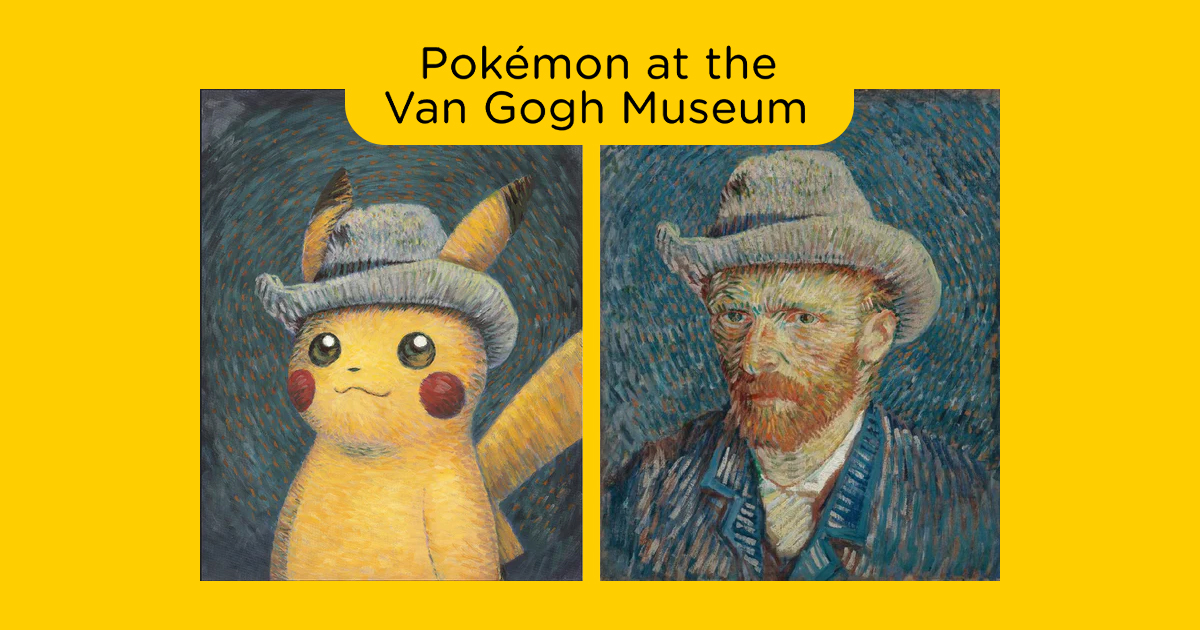 Pokémon x Van Gogh Museum: una bizzarra collaborazione che ha rapito  milioni di fan e non!